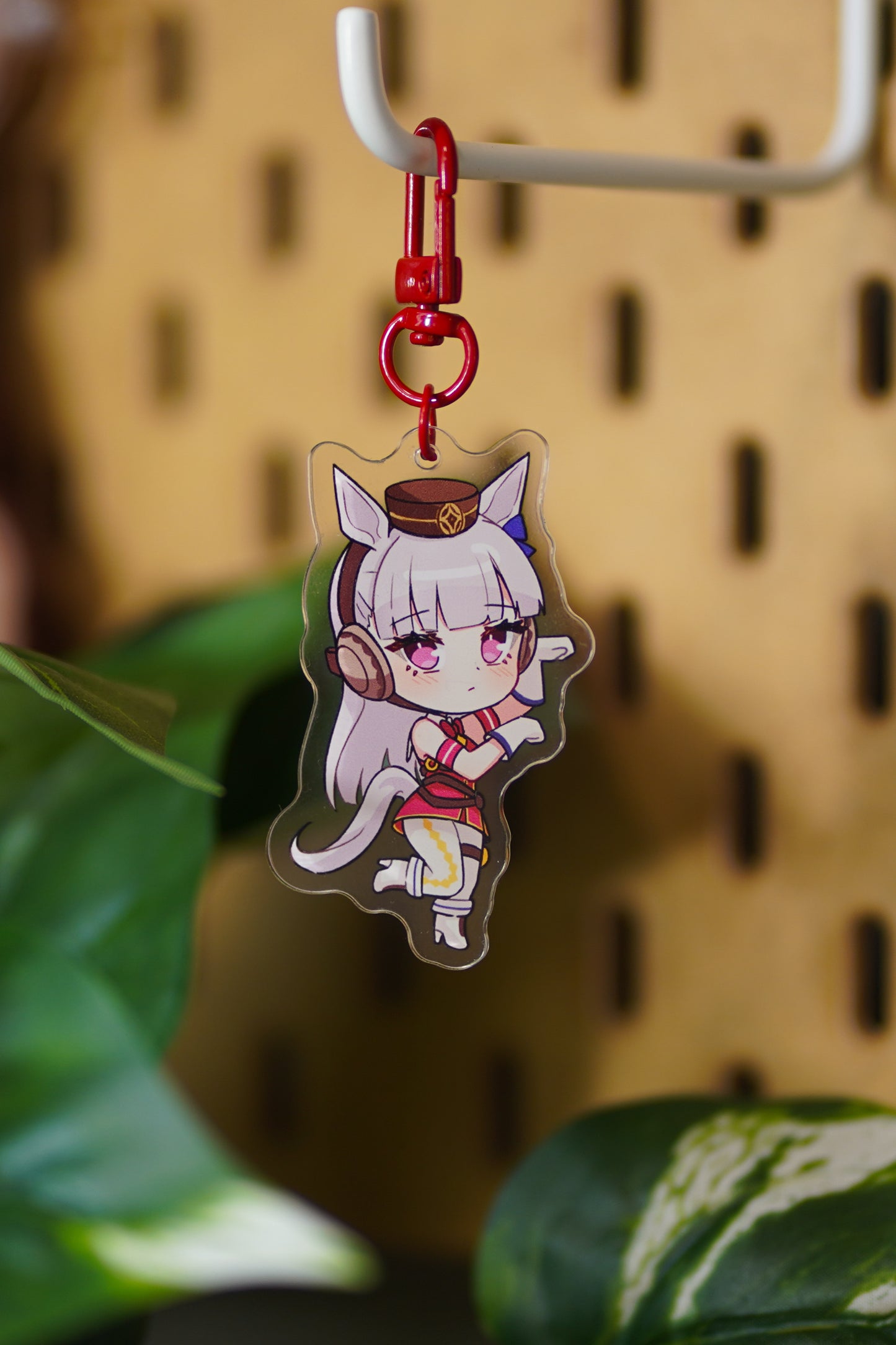 Gold Ship 2.5" Charm