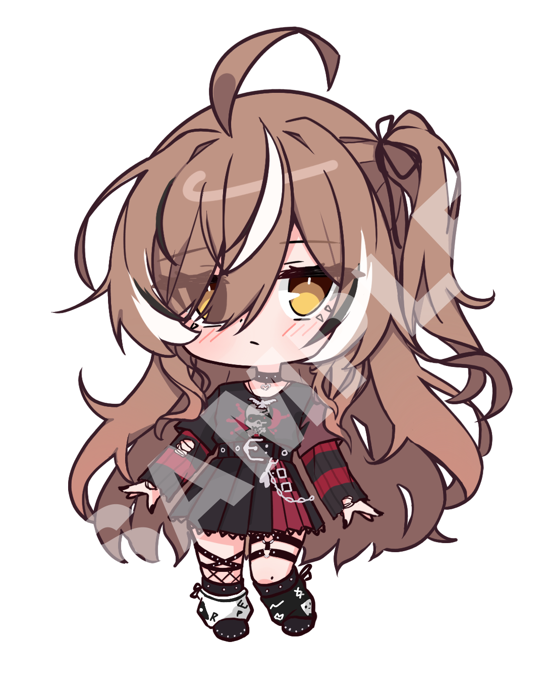 Emo Mumei 2.5" Charm