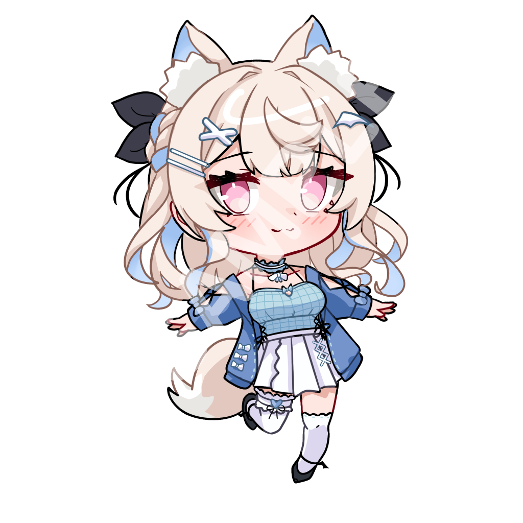 Fuwawa 2.5" Charm
