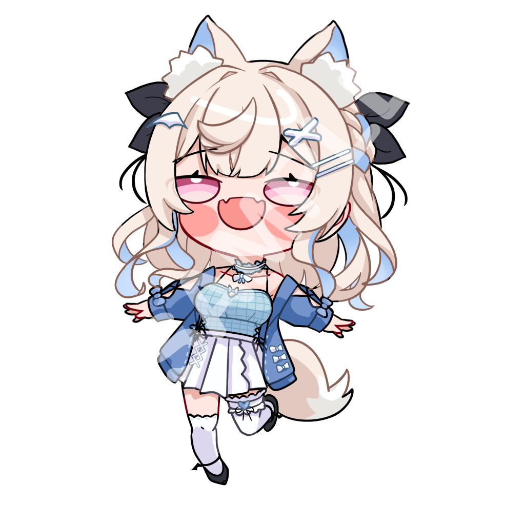 Fuwawa 2.5" Charm