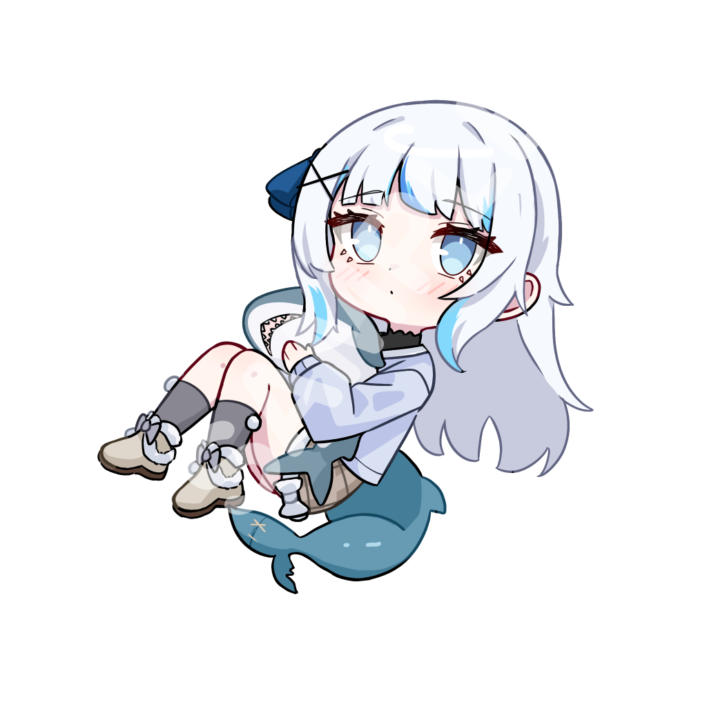 Gura 2.5" Charm