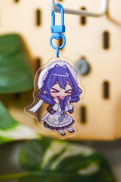 Kronii Maid 2.5" Charm