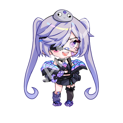 Biboo 2.5" Charm