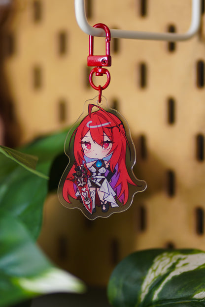 Elizabeth Rose Bloodflame (ERB) 2.5" Charm