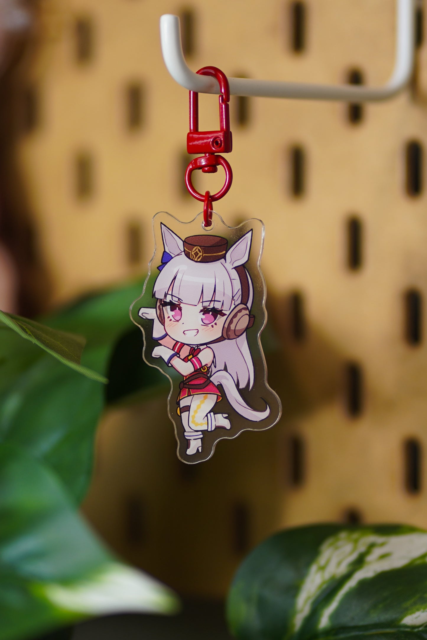 Gold Ship 2.5" Charm