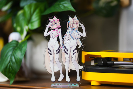 Fuwamoco Plugsuit Acrylic Standees