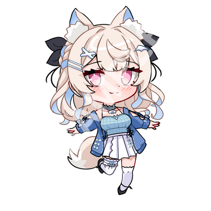 Fuwawa 2.5" Charm