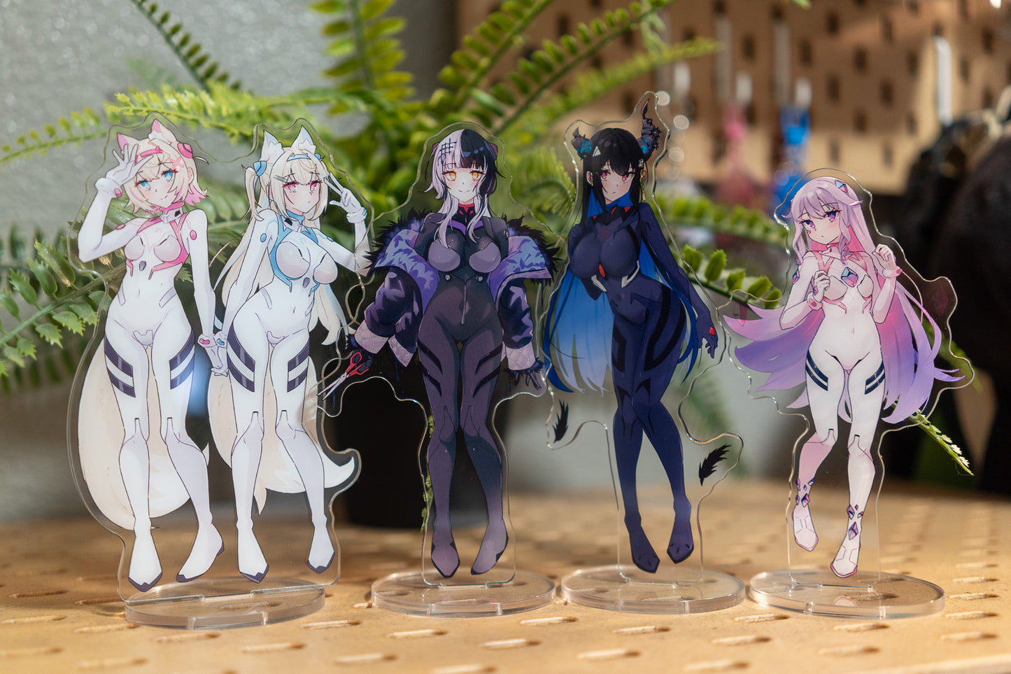 Fuwamoco Plugsuit Acrylic Standees